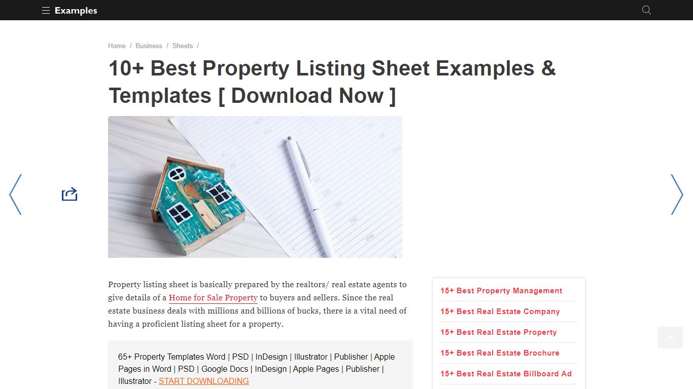 10+ Best Property Listing Sheet Examples & Templates [ Download Now ]