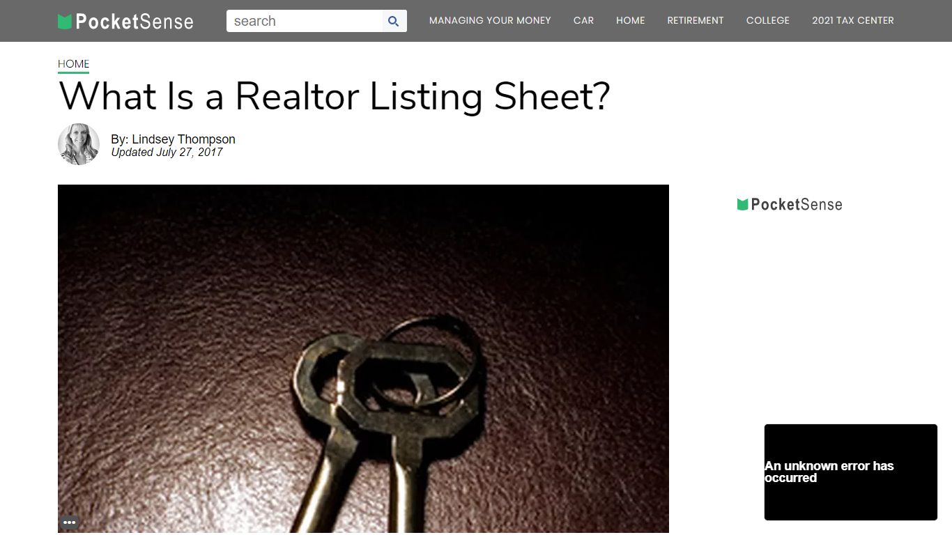 What Is a Realtor Listing Sheet? | Pocketsense